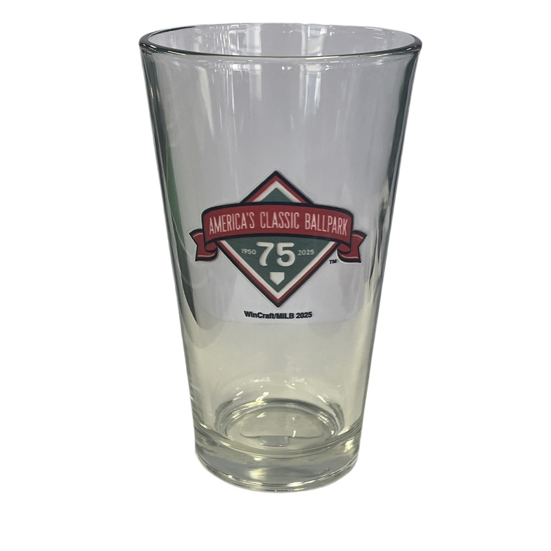 Wincraft Reading Fightin Phils 75th Anniversary Pint Glass