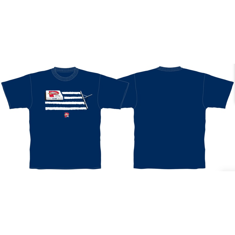 Baseballism Base Path Flag T-Shirt