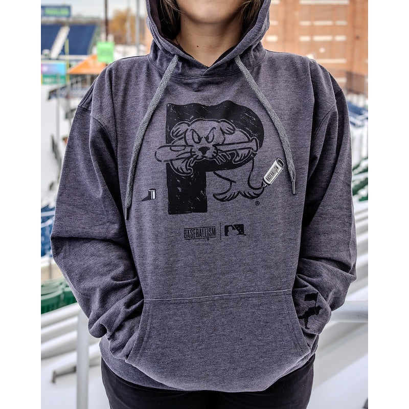 Baseballism Eye Black Hooded Sweatshirt