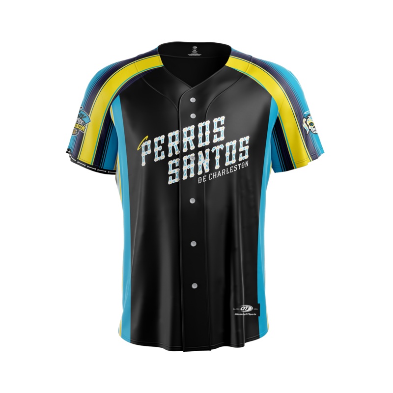 Charleston RiverDogs Perros Santos Authentic On-Field Jersey