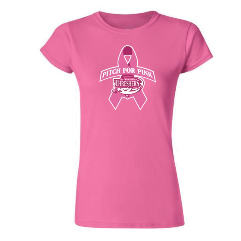 Clearwater Threshers OT Sports Women’s Pitch For Pink Tee