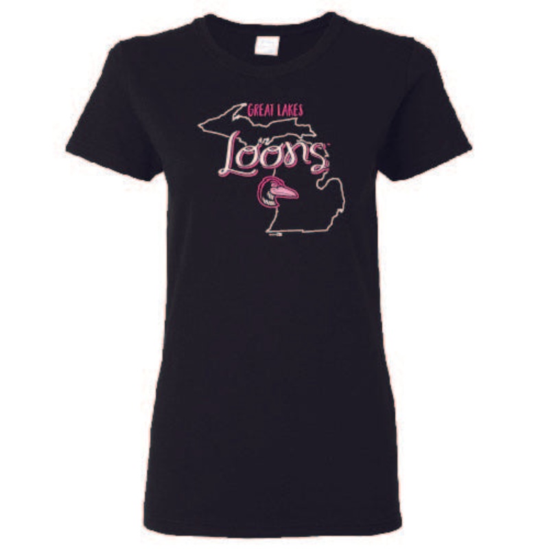 Great Lakes Loons Bimm Ridder State Short Sleeve – Ladies