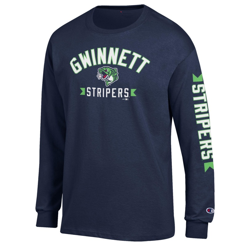 Gwinnett Stripers Champion Jersey Long Sleeve Tee