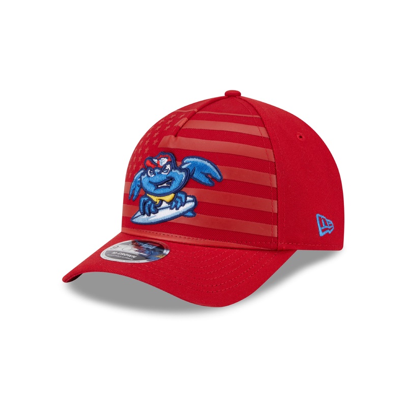Jersey Shore BlueClaws New Era 9FOURTY Flag Adjustable Cap