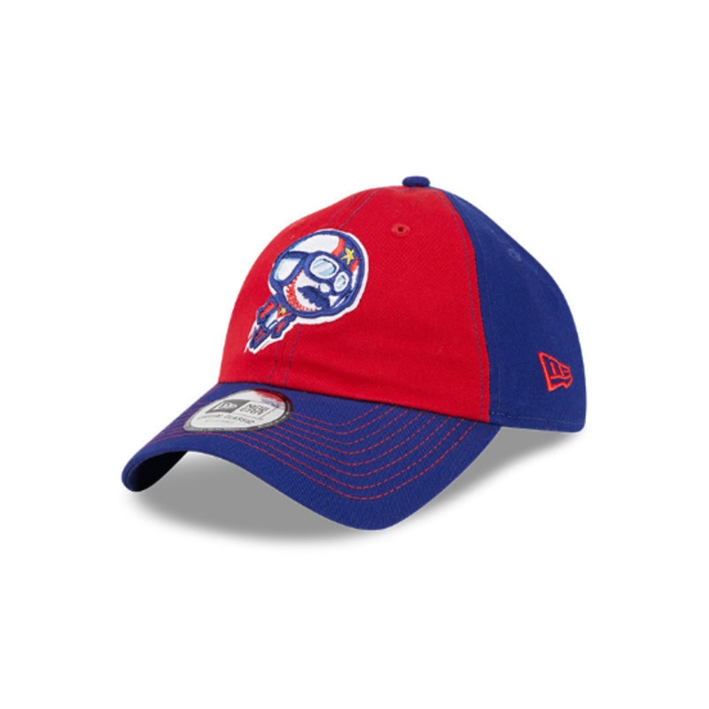 New Era Youth Red and Blue 2T Team Front 9TWENTY Cap