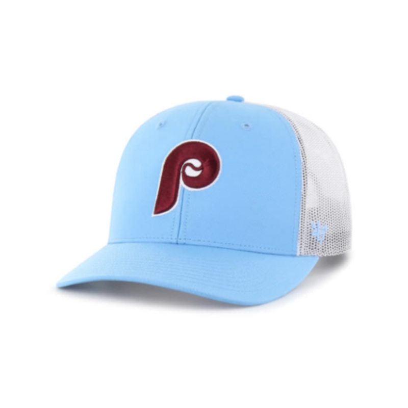 Philadelphia Phillies Cooperstown Columbia Trucker Hat
