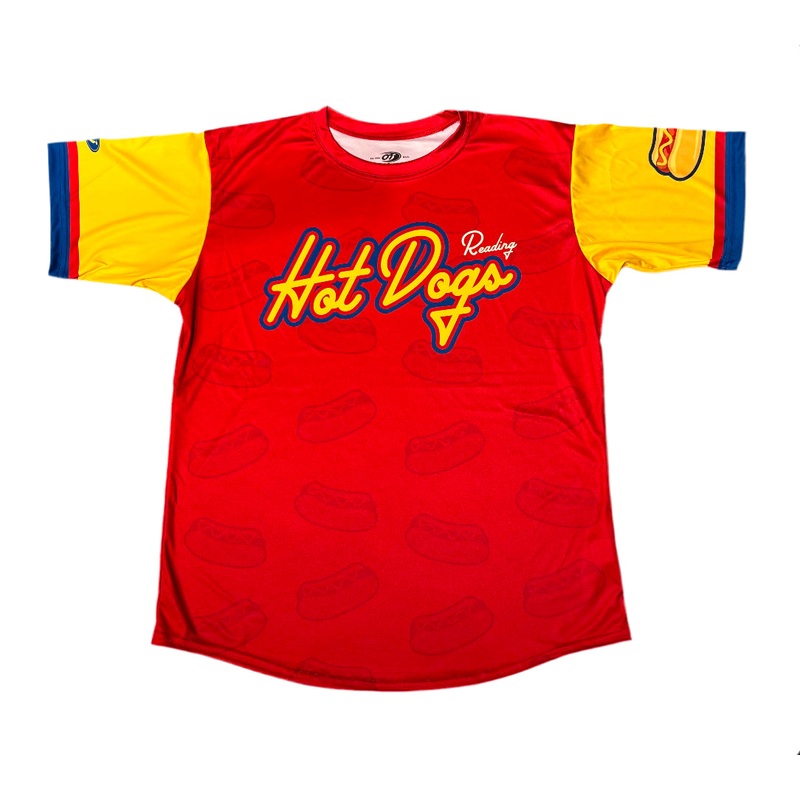 Reading Fightin Phils Hot Dog Jersey T-Shirt