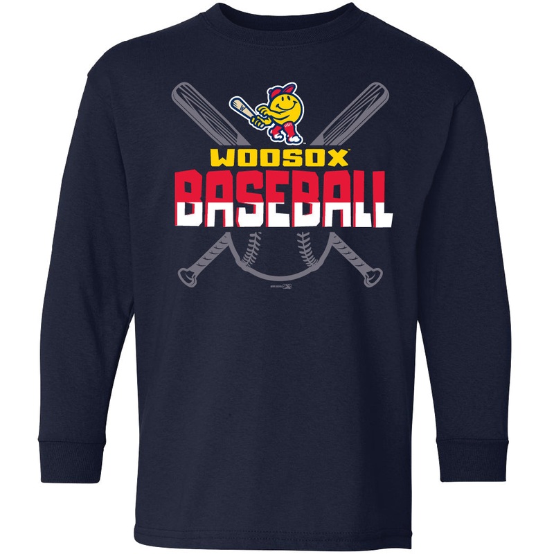 Worcester Red Sox Navy youth Rascals Long Sleeve