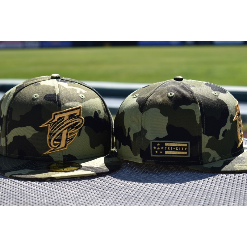 2022 Dust Devils Armed Forces Day Camo Fitted Cap