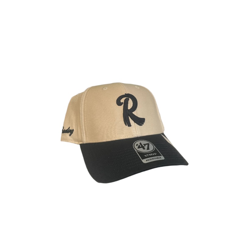 47 MVP Sand stone and navy Feathered R