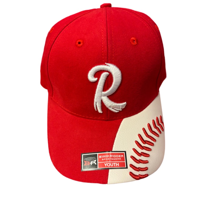 Bimmridder Reading Fightin Phils Youth Red Brushed Twill Cap