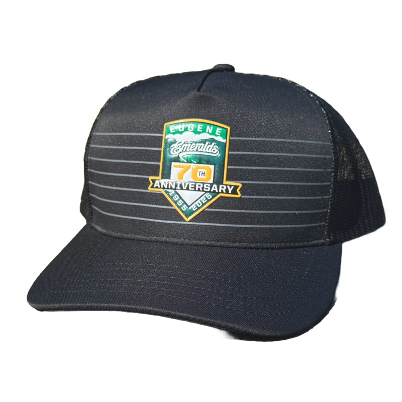 Eugene Emeralds Outdoor Cap 70th Anniversary Trucker Cap