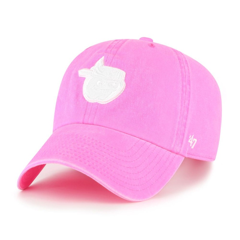 Fort Wayne TinCaps ’47 Fluro Pink Clean Up Ladies