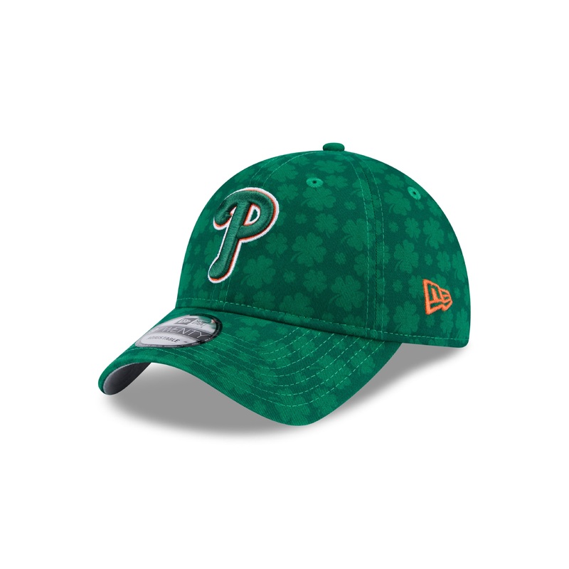 Jersey Shore BlueClaws New Era Phillies Irish 9TWENTY Adjustable