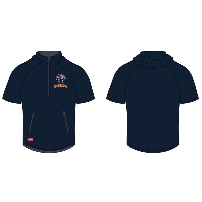 Midland RockHounds Rawlings Short Sleeve Cage Jacket
