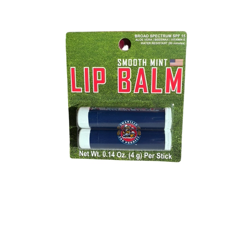Amarillo Sod Poodles Lip Balm 2 Pack