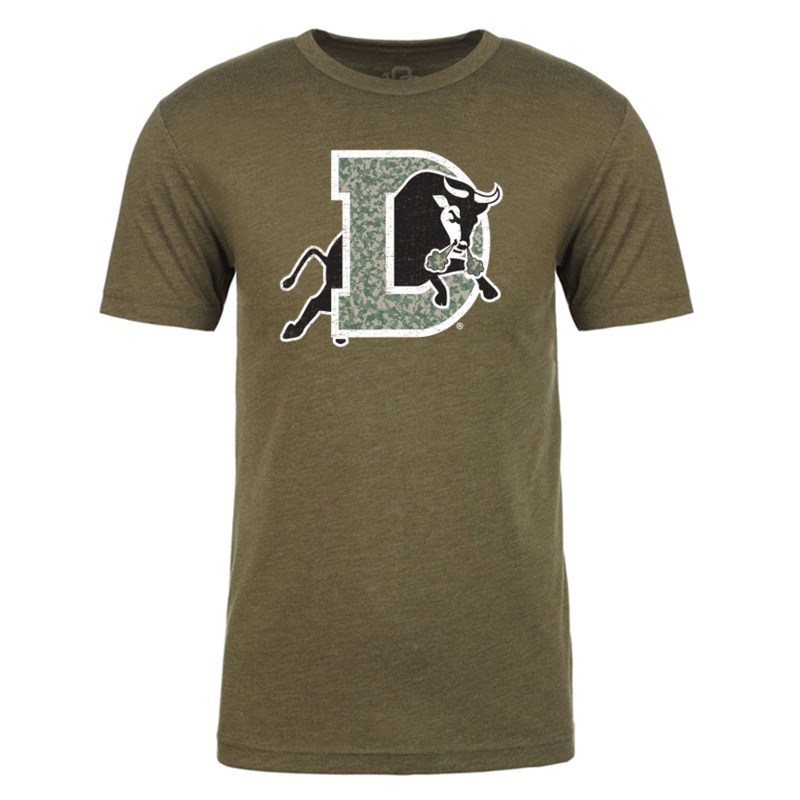 Durham Bulls 108 Stitches Men’s Military Tee