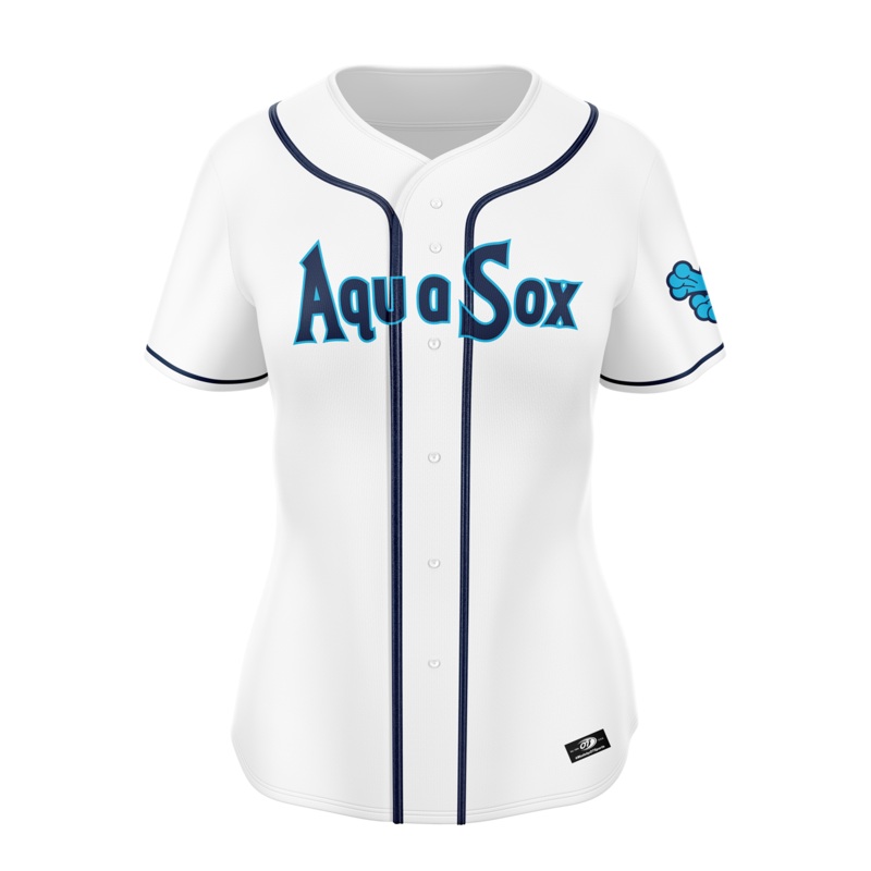 Everett AquaSox Ladies Home Jersey