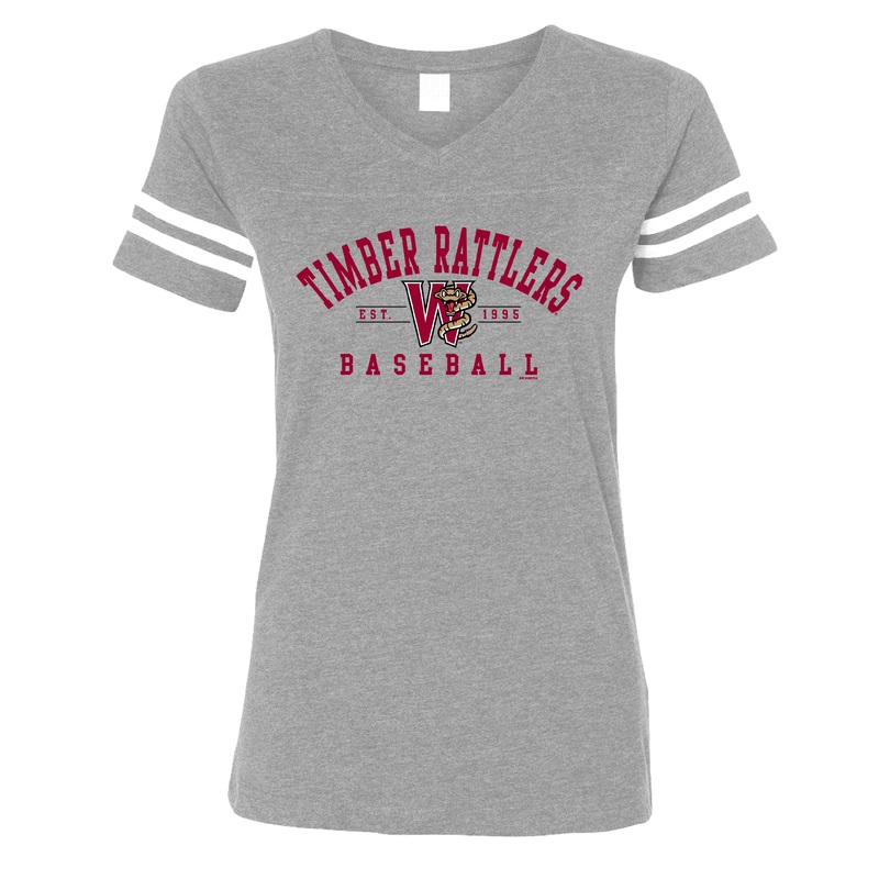 Timber Rattlers Bimm Ridder Women’s Vintage Heather Items Sporty Tee