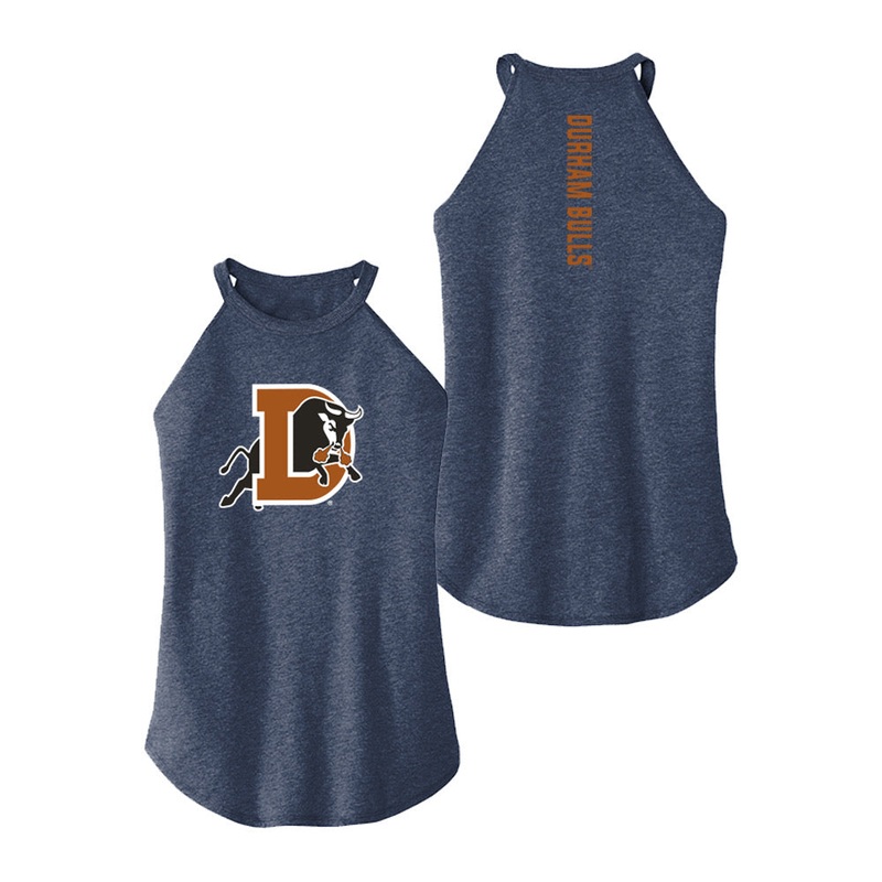 Durham Bulls 108 Stitches Womens Rocker Razorback Tank