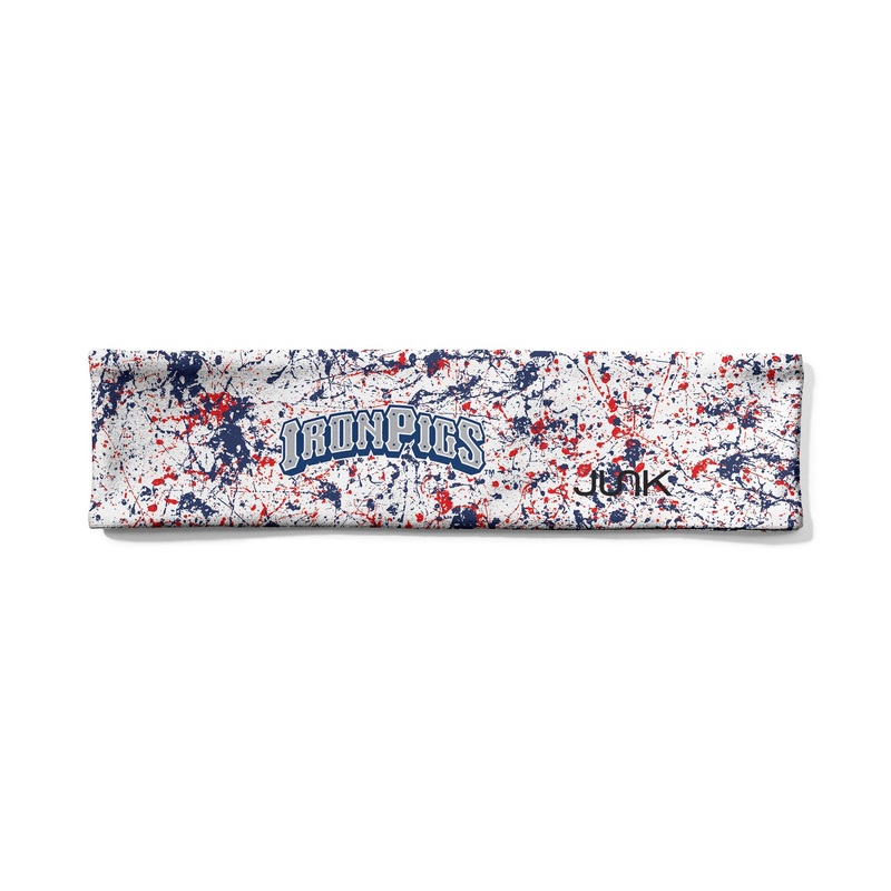 Lehigh Valley IronPigs Splatter Headband
