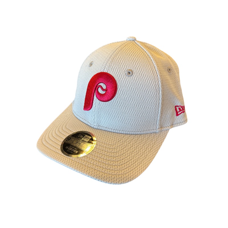 New Era 9Forty Philadelphia Phillies Grey Youth M-Crown Adjustable Hat