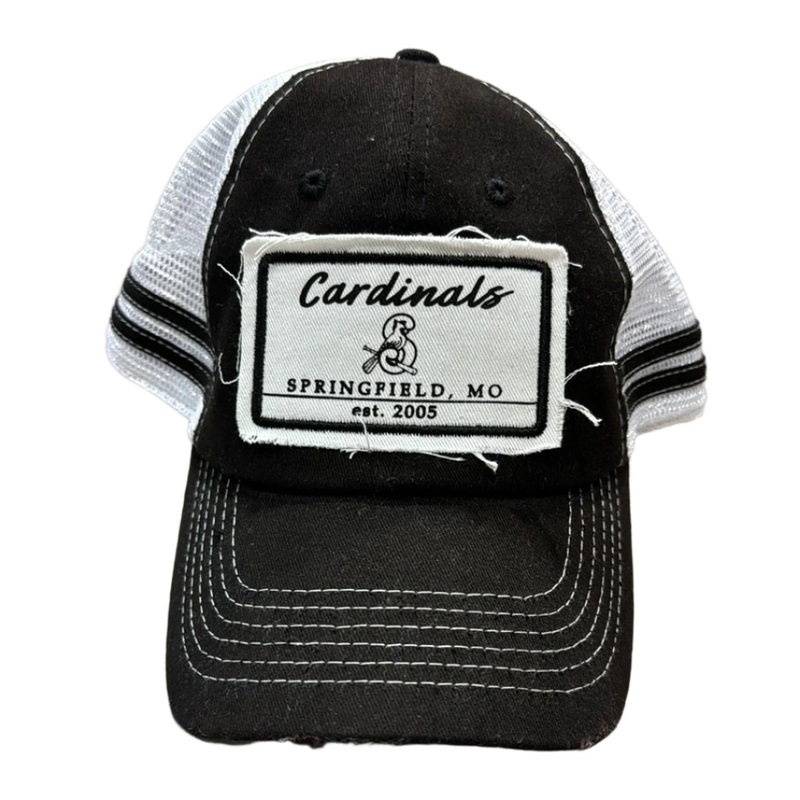 Orion Black/White Adjustable Hat