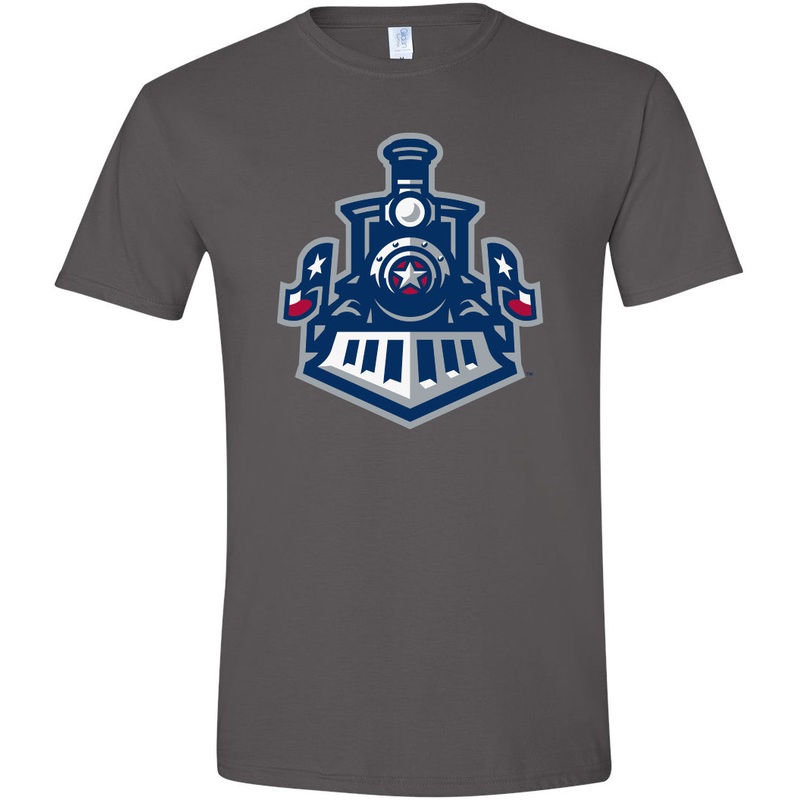 Round Rock Express Dark Gray Locomotive Tee