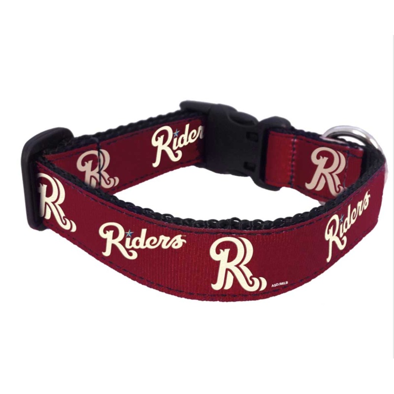 Scorched Red Riders Dog Collar