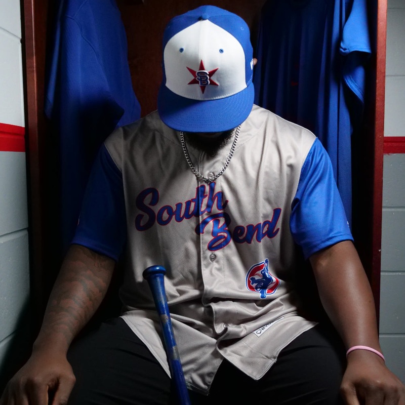 South Bend Cubs Men’s 2025 Replica Road Jersey