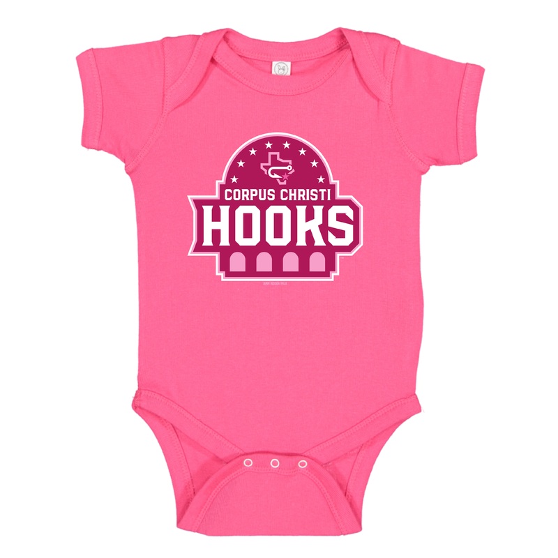 Infant – Girl – Onesie Primary Logo – Pink