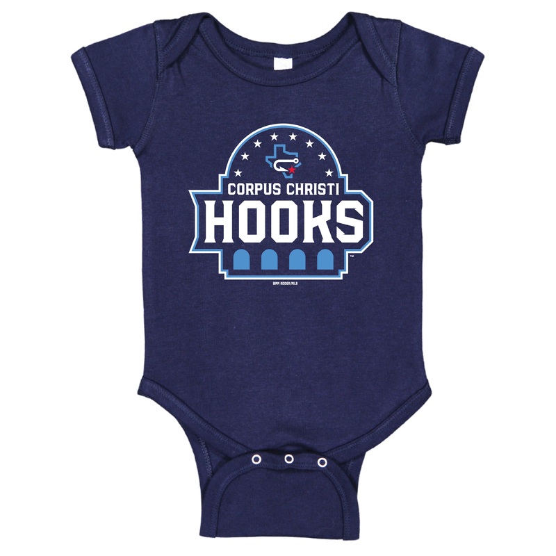 Infant Onesie Primary Logo – Navy