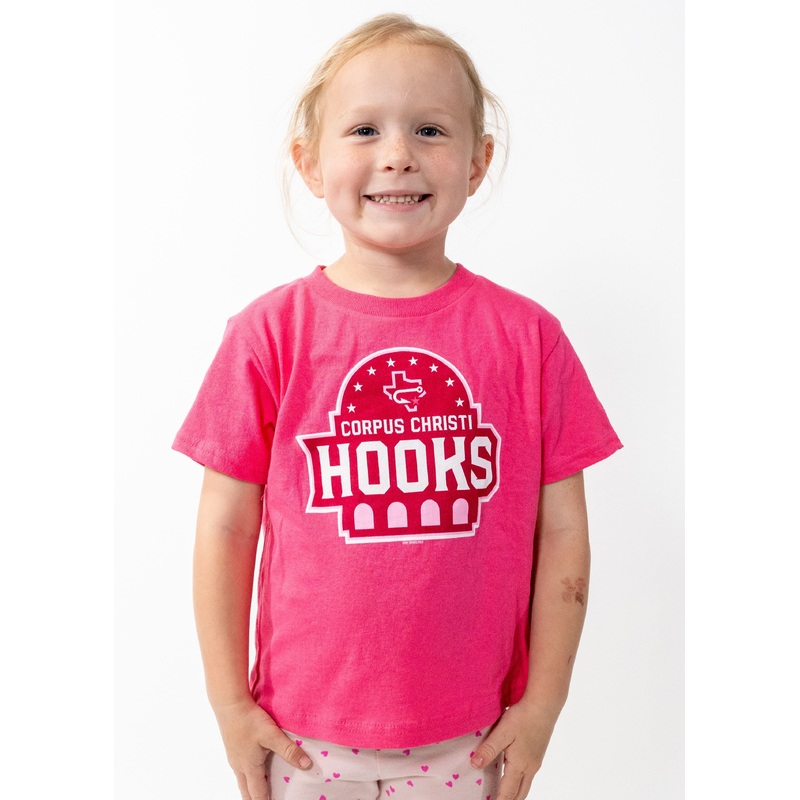 Toddler – Girl – T Primary Logo – Pink