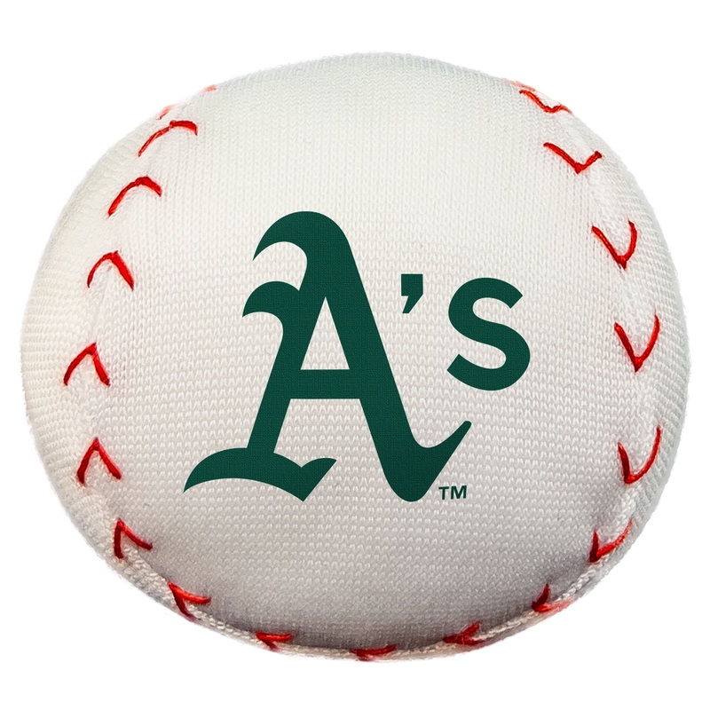 3″ STUFFED A’S BASEBALL, ATHLETICS