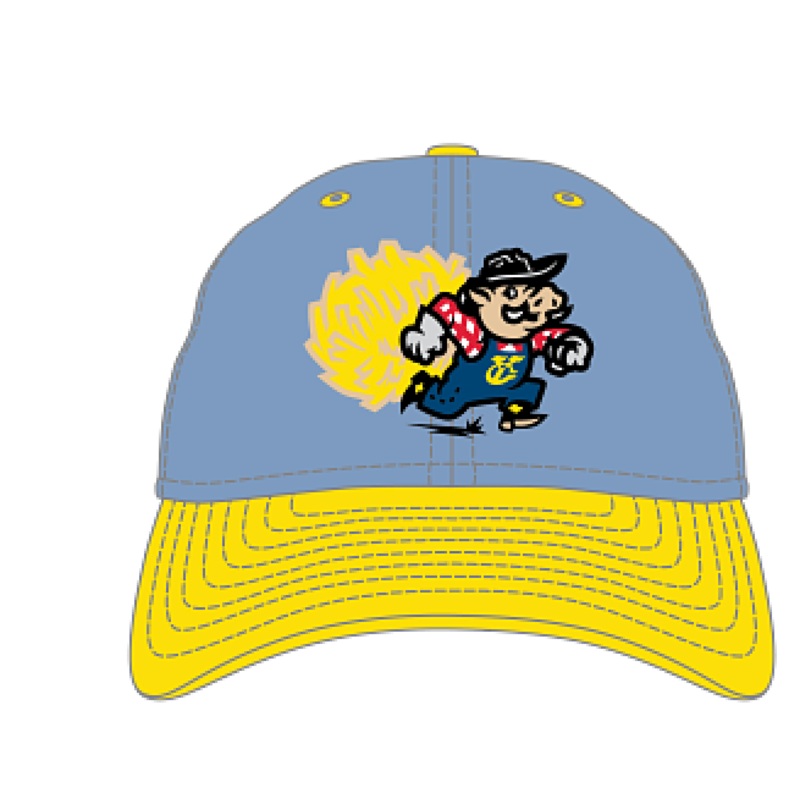 Amarillo Sod Poodles New Era 9TWENTY Yellow City Pigweeds Cap