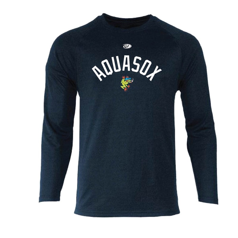 Everett AquaSox Team Authentic Long Sleeve Warm-Up Tee
