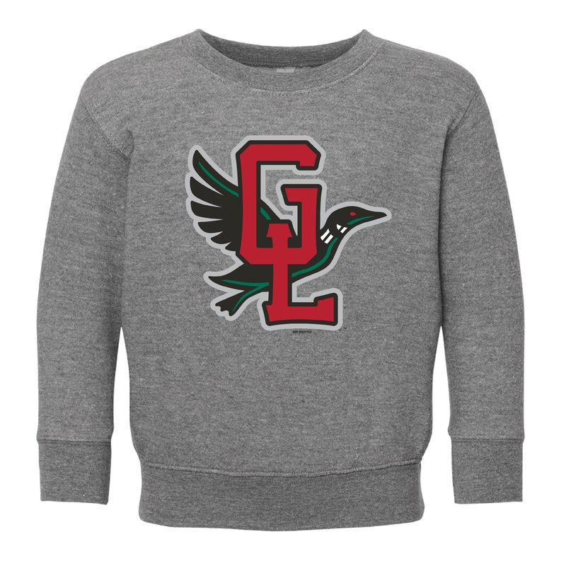 Great Lakes Loons Road Logo Crewneck – Toddler
