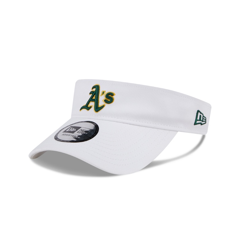 VISOR WHITE A’S, ATHLETICS