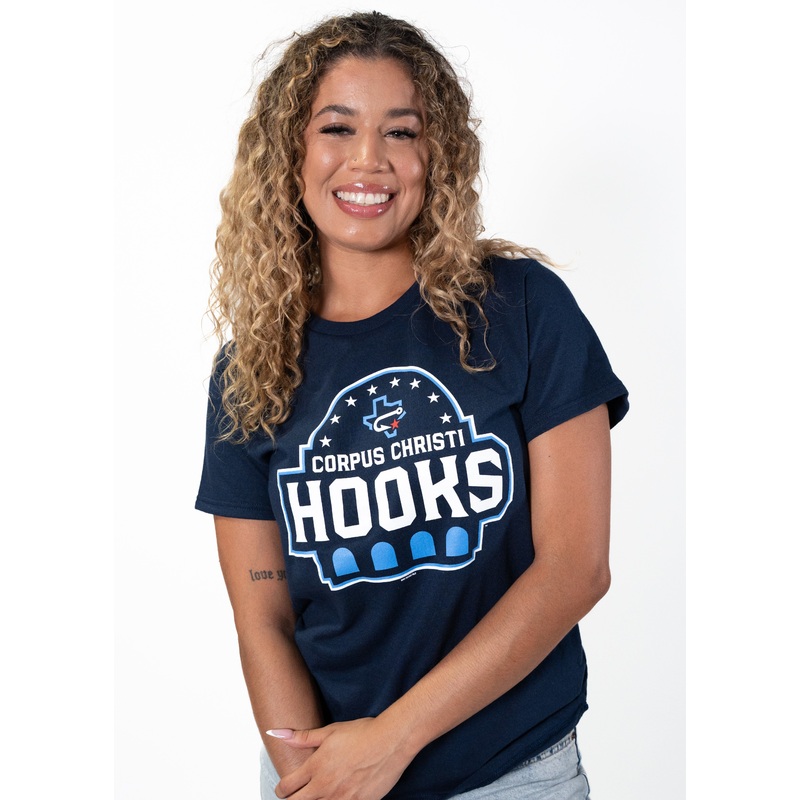 Women’s T Primary Logo – Navy