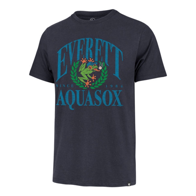 Everett AquaSox Atlas Blue Tee
