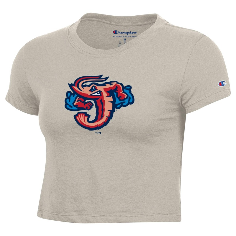 Jacksonville Jumbo Shrimp Champion Women’s Cocoa Butter Baby Tee