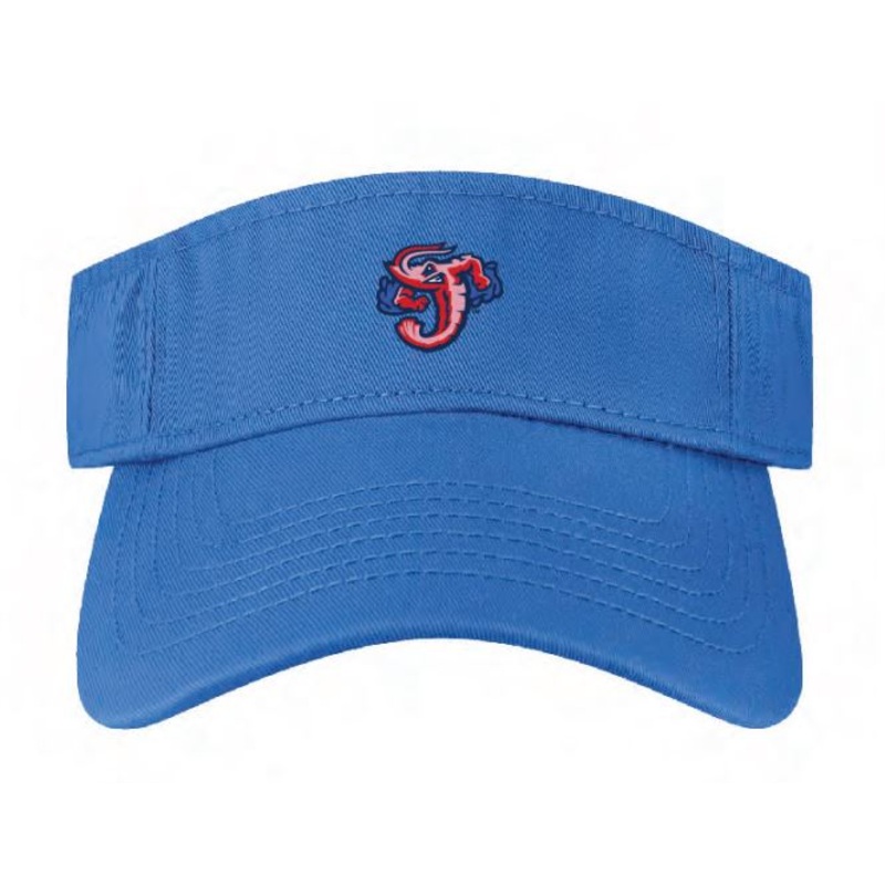 Jacksonville Jumbo Shrimp Legacy Allegheny Blue Tennis Visor