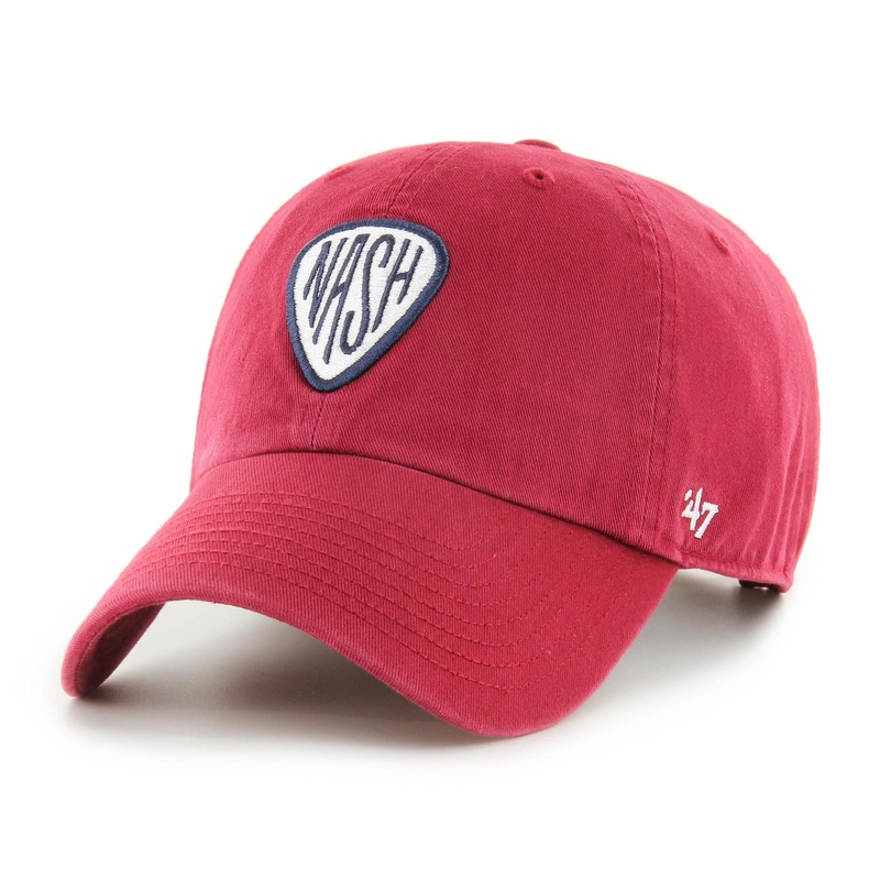Nashville Sounds ’47 Brand Razor Red Nash Pick Logo Clean Up Hat
