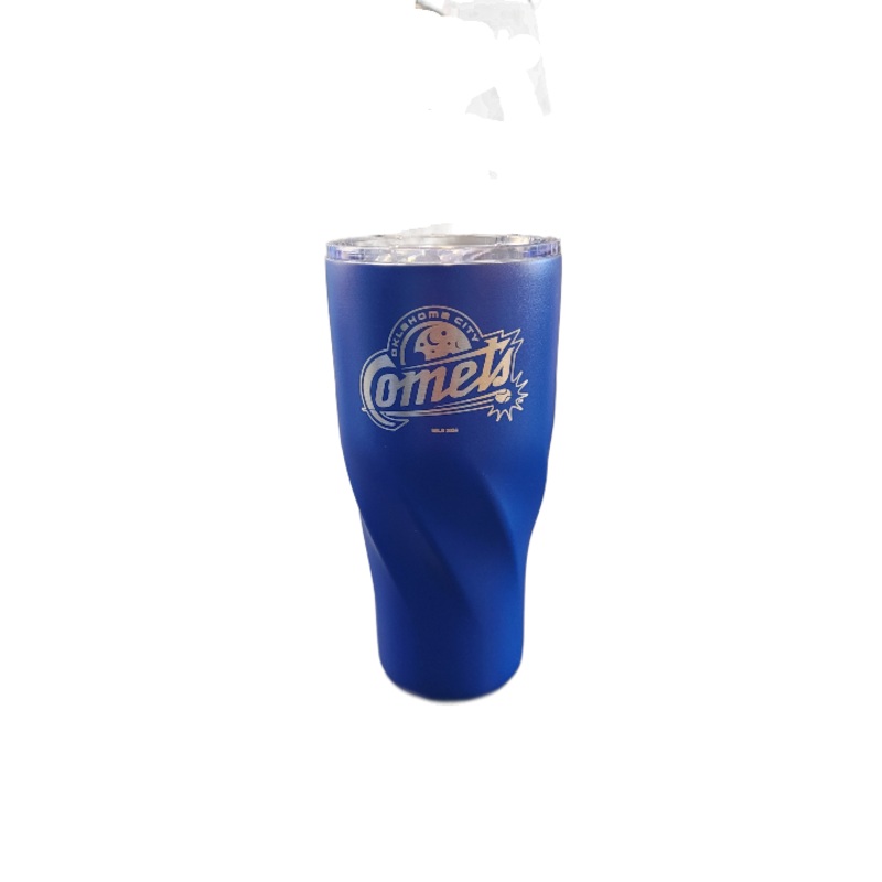 OKC Comets 20oz Blue Primary Logo Tumbler