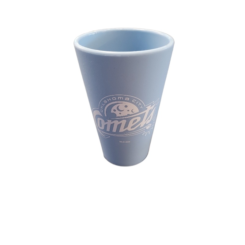 OKC Comets Silicone Light Blue Primary Pint Glass
