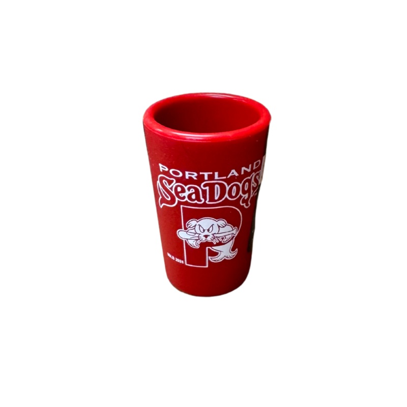 Portland Sea Dogs Wincraft Silicone Shot Glass Team Color