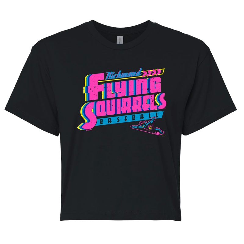Richmond Flying Squirrels Women’s Sprig Vice Crop Tee