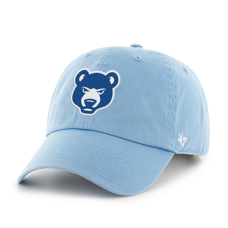 South Bend Cubs ’47 Brand Women’s Adjustable Lt. Blue Cub Head Cap