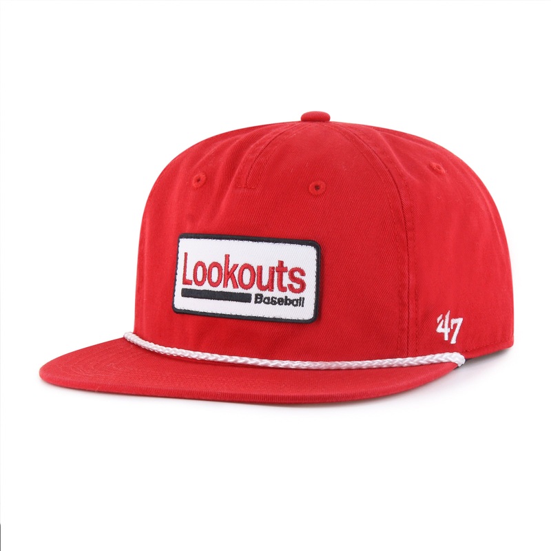 Chattanooga Lookouts Red Pollock Rope ’47 Captain