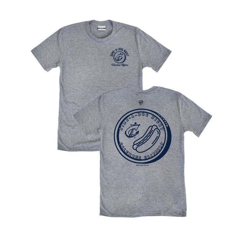 Columbus Clippers Where I’m From Gray Dime A Dog Dime Tee